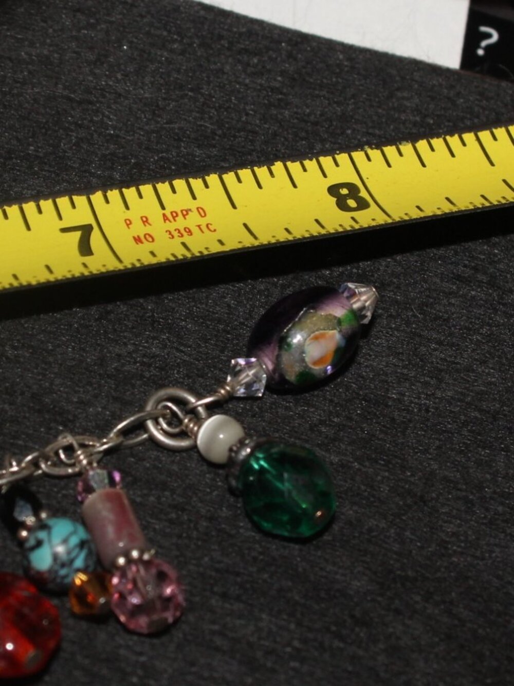 925 Sterling 5 Bracelets (Cha Cha) 1 Necklace 1 Good Luck 106 Grams Lot - Picture 12 of 12